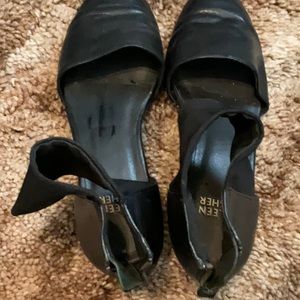 Black shoes,size 6, brand Eileen fisher